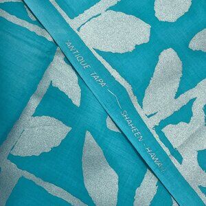 Vintage Alfred Shaheen - Hawaii "Antique Tapa" Fabric 2 YARDS